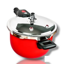 cooker pressure 8 L red